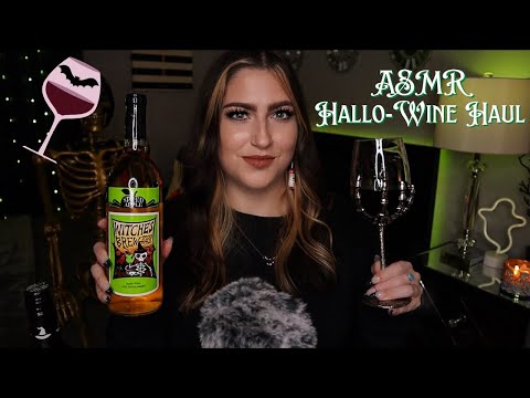 ASMR | Hallo-Wine Haul🍷🎃