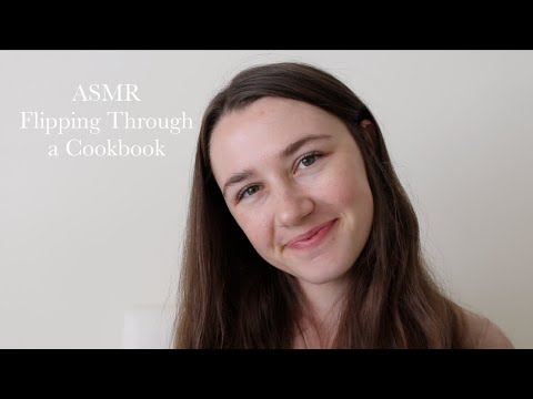 ASMR - Flipping Through a Cookbook 📖