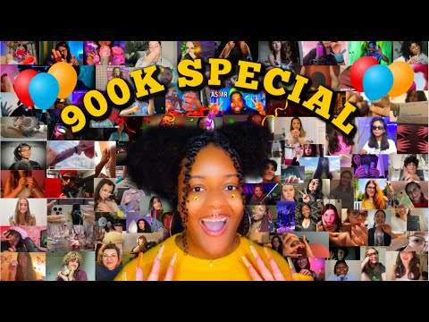 90+ TRIGGERS IN 90+ MINUTES FT. MY SUBSCRIBERS!!!!🫶🏽♡✨| 900K SPECIAL 💕✨ (BEST TINGLES EVER!!!!)