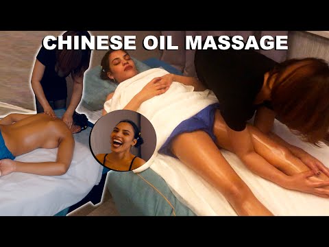 ASMR: Relaxing CHINESE Full Body OIL MASSAGE!