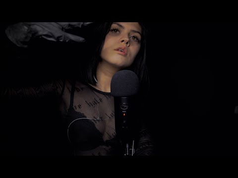 ASMR Sk Sk Tk Tk Sounds and Gloves