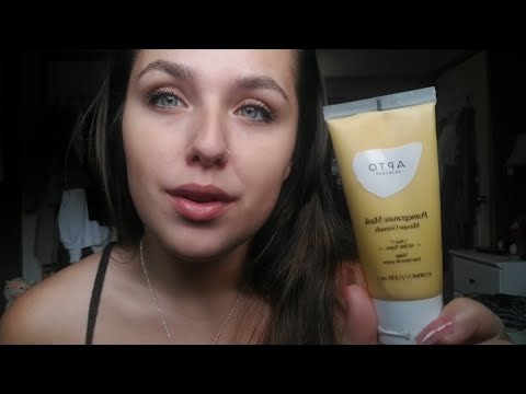 ASMR- My Skincare Routine! & Tapping On Products