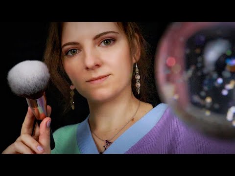 ASMR | Visual Triggers to Get to Sleep FAST ✨ Face Brushing, Reiki, Personal Attention, Ice Globes