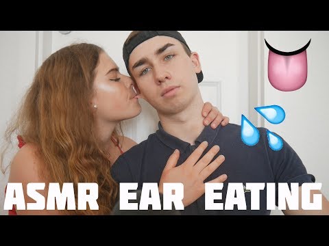 ASMR Ear Eating #2 | Couple ASMR Kissing, Mouth Sounds 💋💦👂