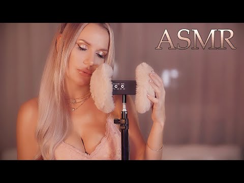 ASMR 💜 1 HOUR  White Noise for Sleep, Soft Blowing, Gentle Fluffy Mics  "Shh, Relax, Go to sleep" 😴✨