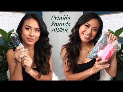 Crinkles for Tingles + Soft Whispering  🤗 Super Relaxing