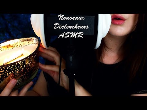 ASMR ▪ Nouveaux Sons Déclencheurs + 🕯 Crépitante Bougie 🎧 3Dio