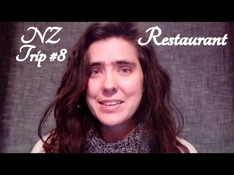 ASMR Restaurant Role Play (New Zealand Trip #8 - Attticus Finch)
