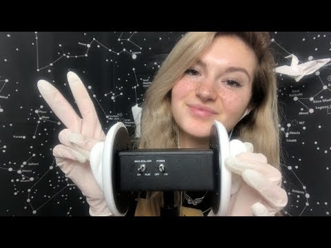 ASMR ~ Rubbing Your Ears w Latex Gloves for Tingle Immunity!