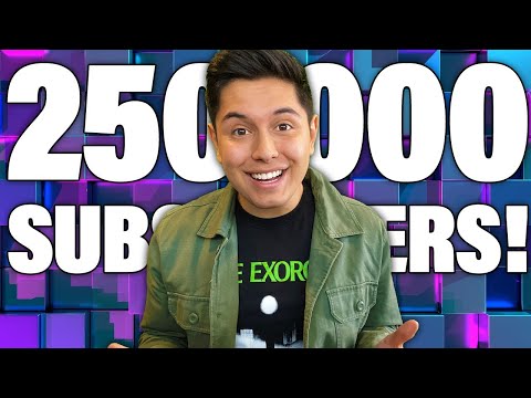 250K Live Stream Special! (Q&A, New Mic, & Giveaway!)