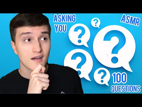 [ASMR] Asking You 100 Questions Until You Sleep 📝❓ (writing sounds + keyboard typing)