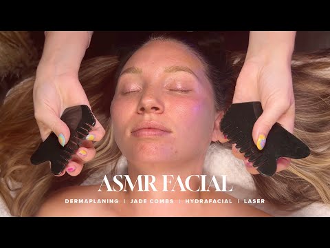 ASMR FACIAL | Crystal Healing For Your Skin | Ultimate Relaxation