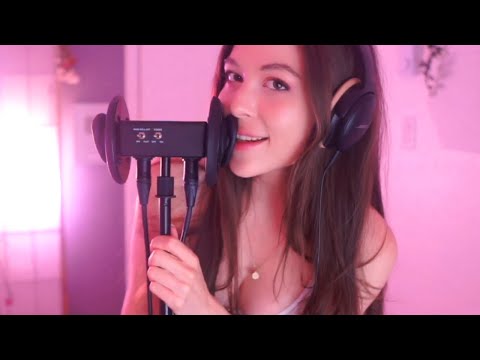 This Will Tingle 💜ASMR 💜  Perfect Purring and Scratching Behind Your Ears Oil Massage #ad