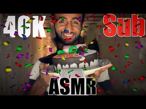 (ASMR) Thanks For 40K Subscribers 🎉🥳😘