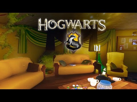 Hufflepuff Common Room ◈ 3D Hogwarts Virtual House Tour + Commenting Curiosities [Dreams PS4]