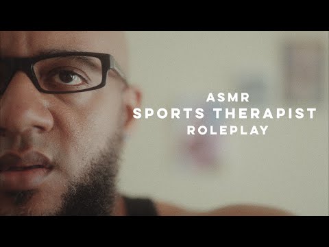ASMR | Sports Therapy Roleplay | Head, Face, & Neck Checkup/Massage