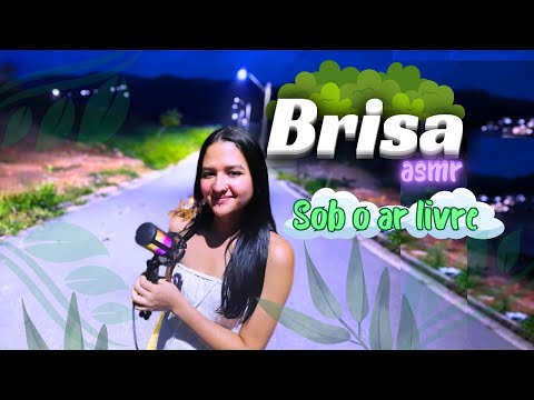 ASMR CASEIRO | SOB O AR LIVRE💜#brisa #asmr