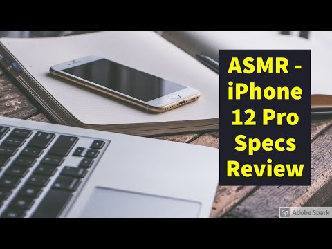 ASMR - ASMR iPhone 12 Pro/Max Spec Review (Whispered)