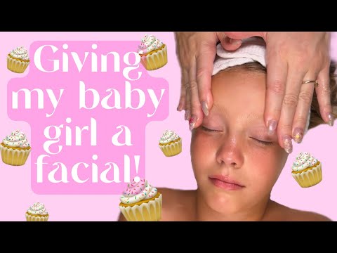 CUPCAKE FACIAL?! FROSTING FACIAL?! Giving My Daughter’s Skin Some Love!