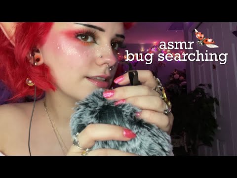 ASMR looking for bugs ∘˚˳°