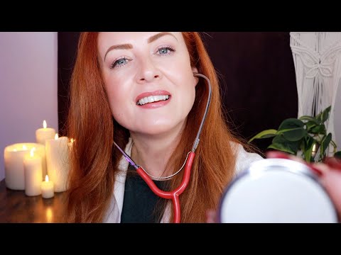 Quiet ASMR Doctor CheckUp 🌟 Soft Spoken Exam, Ears & Crinkle Coat