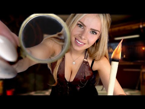 ASMR STEAMPUNK DOCTOR CHECK-UP (Lens Test, Unblocking Your Ears, Personal Attention, Soft Spoken)