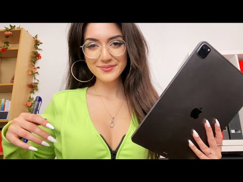That Girl With The iPad Sits Next To You In Class - ASMR Personal Attention