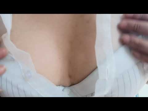 Asmr | scratching bra transparent sexy  white blouse | Soft whispering 😉