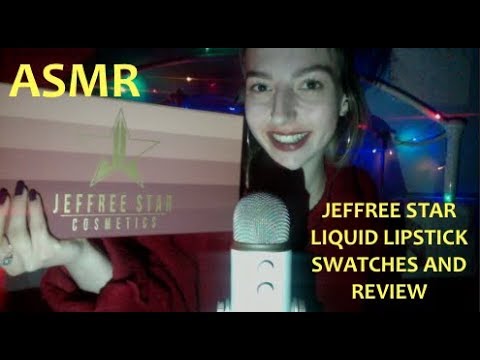 ASMR Velour Liquid Lipstick Mini Nude Bundle Vol. 1 Unboxing (whispered, tapping, mouth sounds)