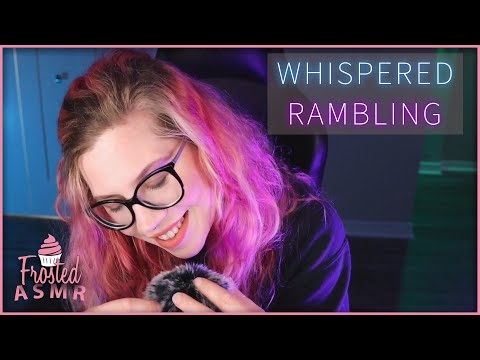 ASMR | Rambling About Books | Whispers & Soft Mic Brushing