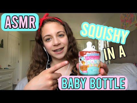 ASMR| Squishy in a baby bottle!?!?