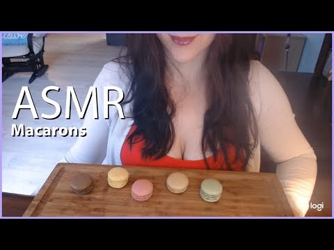 ASMR Macarons, Soft and Crunchy, No talking