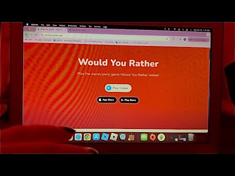 ASMR - Reading Would You Rather Questions w/ Light Tapping￼! Part 1