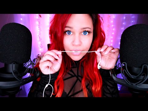 ASMR Mouth Sounds & Mic Nibbling 👄 VERY INTENSE & SENSITIVE ⭐ [Ear to Ear]