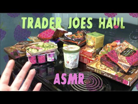 ASMR Trader Joes grocery shopping haul 🍓🍏