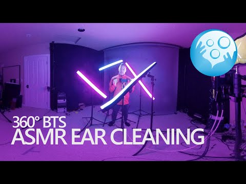 ASMR EAR CLEANING 360° 👏 BTS from SERENITY ORIGINAL SERIES EP.1