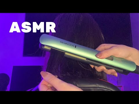 ASMR APLICADO -FAZENDO CHAPINHA NO CABELO DA MINHA MÃE