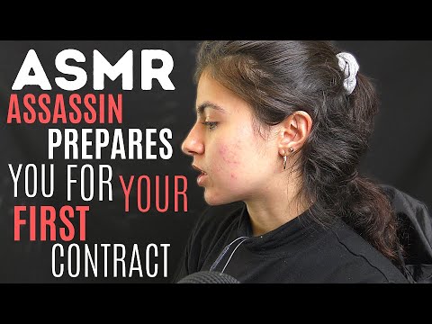 ASMR || assassin prepares you for your first contract