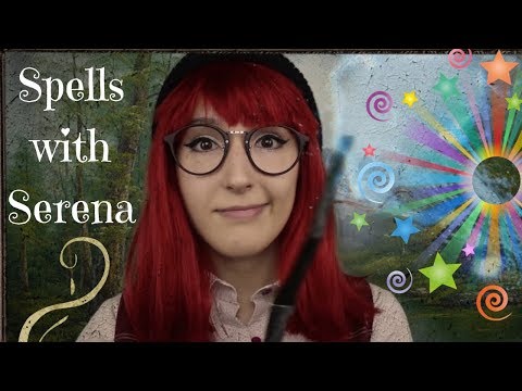 ASMR - WITCH IN A PAINTING ~ Slightly Satisfactory Spells with Serena the Sorceress! ~