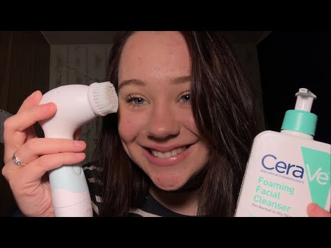 ASMR | MY FAVORITE SKIN CARE PRODUCTS
