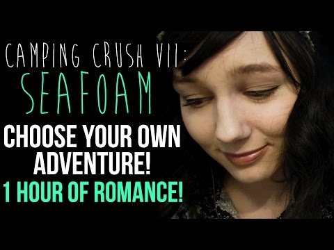 ASMR Camping Crush VII: Seafoam | 1 HOUR of Footage! | More Choices! | Ocean Sounds
