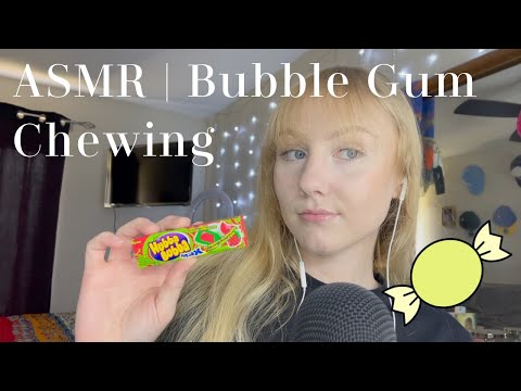 ASMR | Bubble Gum Chewing!!!