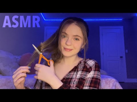 ASMR fastest fast & aggressive haircut roleplay  💇‍♀️✂️