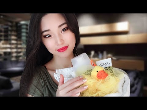 [ASMR] Cleaning You Before Bed Roleplay