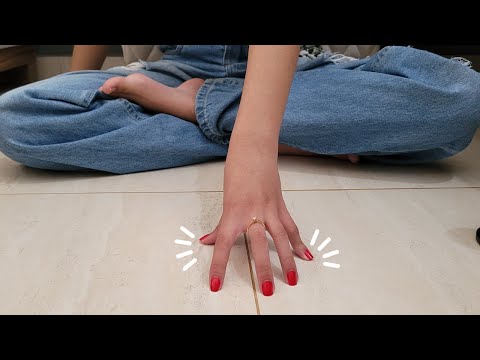 ASMR | Fastest tapping EVER Challenge! Aggressive floor tapping