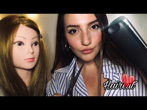 💓 ASMR ROLEPLAY: TAGLIO E PIEGA PER TE! 💓 / Head Massage, Haircut, Hairdryer, Personal Attention