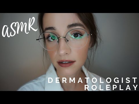ASMR Roleplay | Dermatologist Skin Exam • Typing • Personal Attention • Gloves • Face Touching