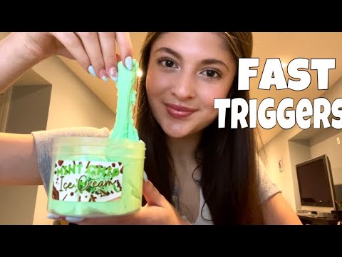 ASMR Fast and Aggressive Trigger Assortment Lofi ❤️ Tapping, scratching, mouth sounds, slime