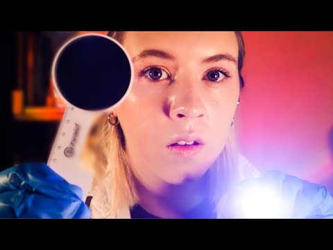 ASMR Incredibly Relaxing Eye Exam Role Play For Sleep (Light Triggers, Eye Tests, Soft Spoken)