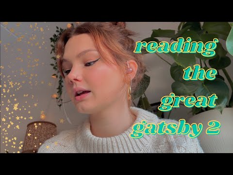 ASMR reading you to sleep 2 - the great gatsby (whispered)